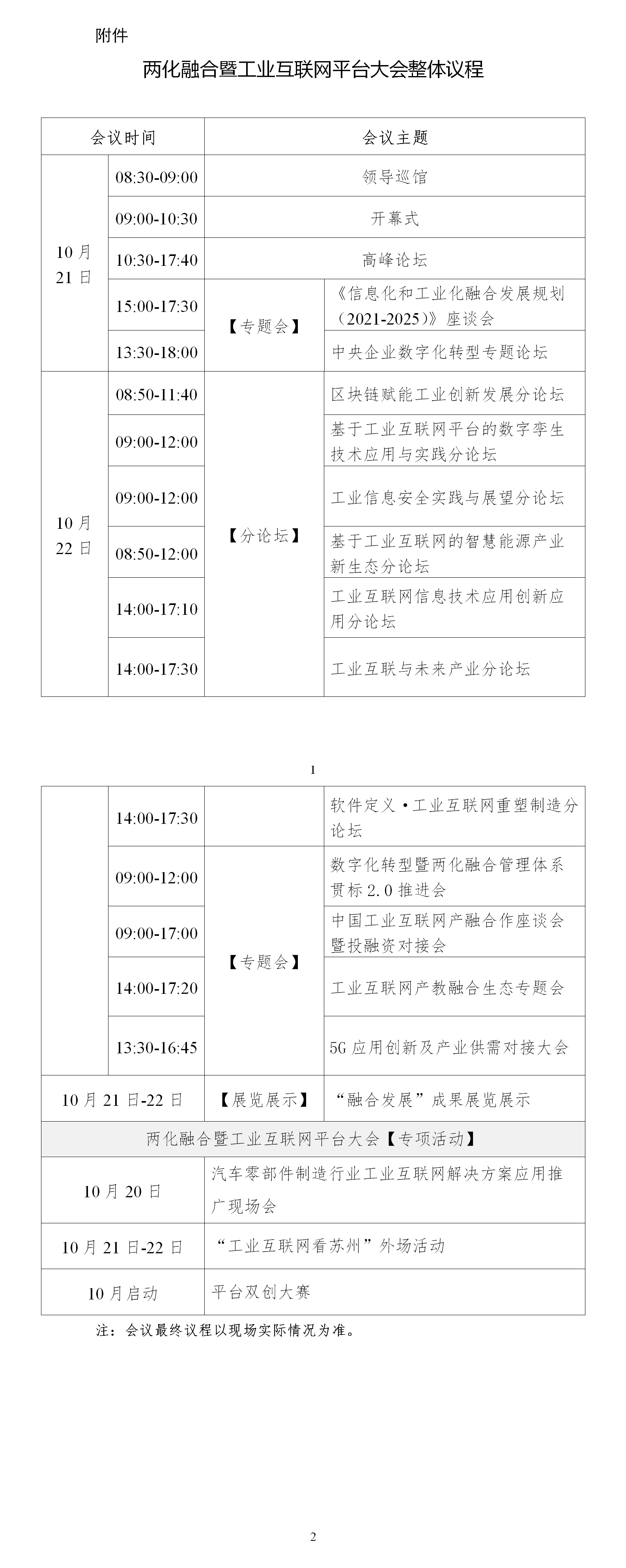 附件：两化融合暨工业互联网平台大会整体议程.png